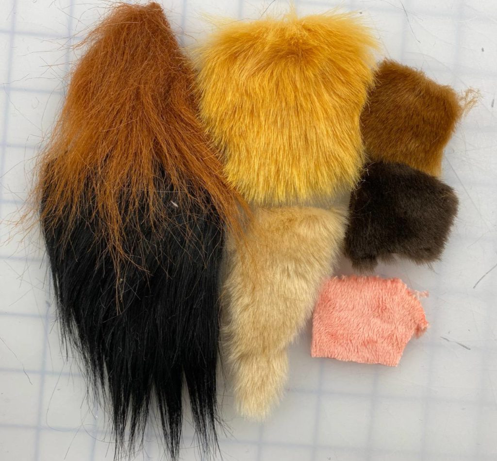 blaze lion fabric